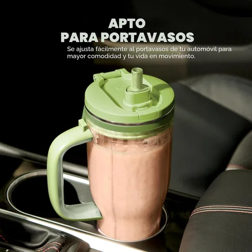 Vista 10 de Ninja BlendBOSS - Licuadora personal, vaso de 26 onzas, 1200PW, sandía, DB351GN Chicle de sandía