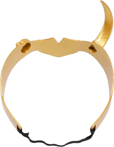 Vista 3 de Kuberas Casco de máscara de cuerno de dama para cosplay, serie de películas 2021, casco de disfraz de Halloween, accesorios de fiesta