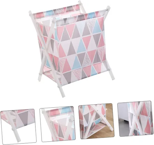 Vista 7 de Cabilock Cesta plegable para ropa sucia, cesta de ropa sucia, cesta de ropa plegable, cesta de ropa plegable, cesta de ropa plegable, cesta