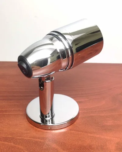 Vista 4 de Pactrade Marine Acento LED cromado latón luz de lectura barco marino 2W 52 lúmenes