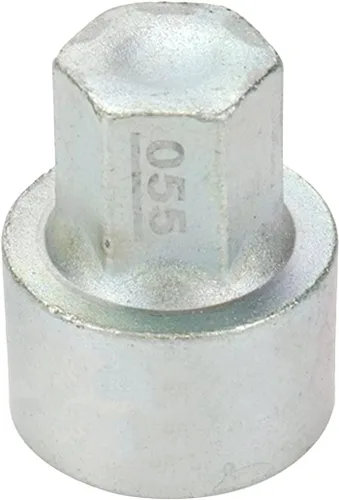 Vista 8 de Modengzhe Llave de llave de tuerca de rueda de automóvil, llave de bloqueo de rueda compatible con BMW X1 X5 3 Series 5 7 si corresponde