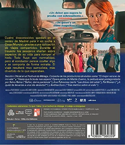 Vista 3 de Carpoolers (2021) ( Con quién viajas ) Blu-Ray, Reg.ABC Import - Spain