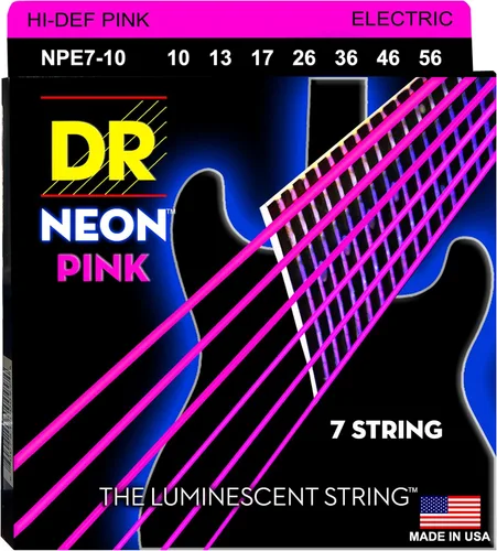 Vista 19 de DR Strings NBE-9 - Cuerdas para guitarra eléctrica de color azul neón de alta definición, cuerda ligera, 9-42
