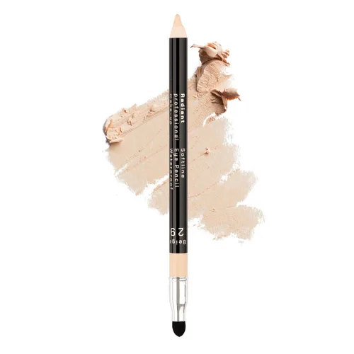 Vista 10 de Radiant Professional Softline Lápiz de ojos impermeable con herramienta de manchas – Forro de larga duración debajo de los ojos para mujeres