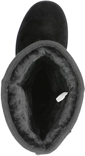 Vista 4 de DREAM PAIRS Botas de nieve de invierno de alta calidad para mujer, cálidas, cómodas, para exteriores, para mujer