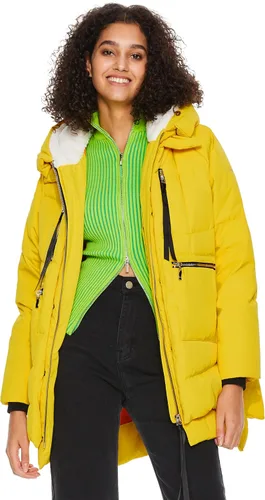 Vista 14 de Orolay - Chaqueta de plumón engrosada para mujer Beige