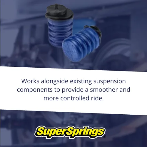 Vista 3 de SuperSprings SSR-108-40 SumoSprings Trasero para Ford F-150, Azul