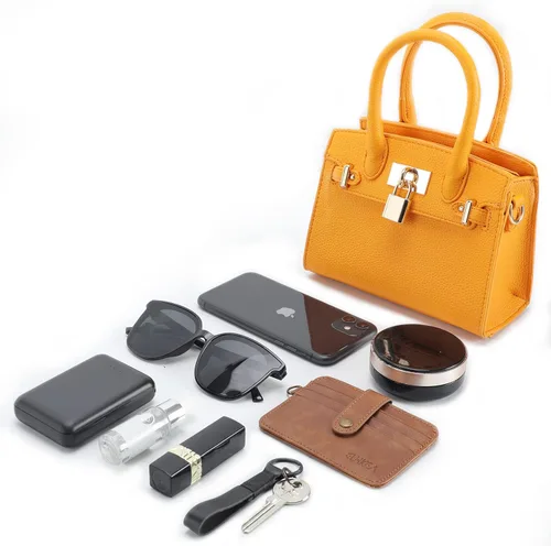 Vista 5 de STAISE Bolso bandolera de cuero vegano para mujer, bolso de hombro cruzado de moda, bolso pequeño con asa superior, bolso de noche
