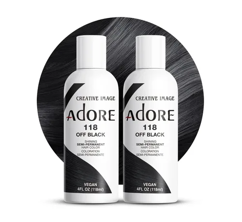 Vista 79 de Adore Tinte semipermanente verde para el cabello, vegano y sin crueldad, 4 onzas líquidas, 163 Green Apple (paquete de 1)