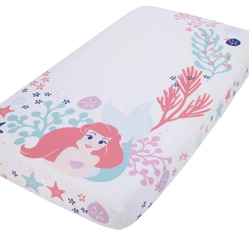Vista 7 de Disney Mickey Mouse - Sábana bajera ajustable para cuna, color gris, marfil y negro