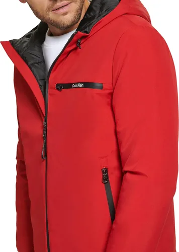 Vista 4 de Calvin Klein Men's Hooded Windbreaker