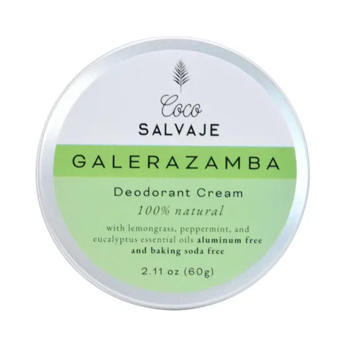 Vista 10 de Crema desodorante natural para mujeres y hombres, desodorante sin aluminio con magnesio e ingredientes orgánicos para pieles sensibles, vegano