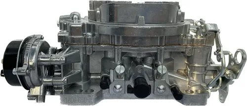 Vista 4 de 1806 - Repuesto de carburador de 4 barriles para carburador Thunder AVS 650 CFM con acabado satinado y orificio cuadrado (estrangulador eléctrico)