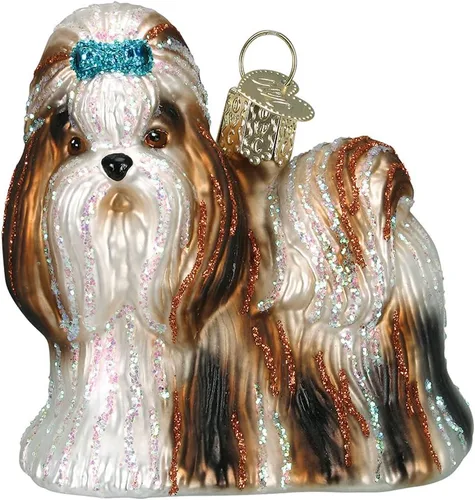 Vista 48 de Old World Christmas - Adorno de bebé blanco de un solo pieza de vidrio soplado para árbol de Navidad, decoración festiva hecha a mano, colección