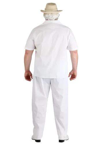 Vista 2 de Disfraz Plus Size de John Hammond de Jurassic Park para Hombre Multicolor