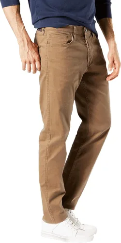 Vista 2 de Dockers Pantalones de mezclilla ajustados para todas las estaciones para hombre