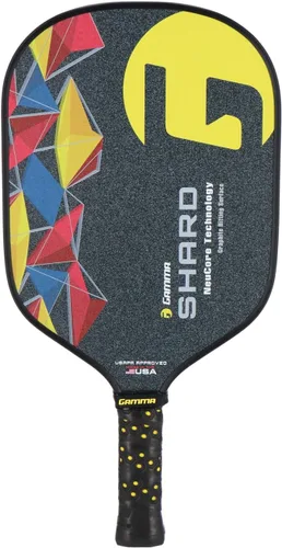 Vista 8 de Gamma Made in The USA Pickleball Paddles, NeuCore & Sensa Polycore Technology, Textured Graphite, Honeycomb Grip, USAPA Approved, Additional Power &