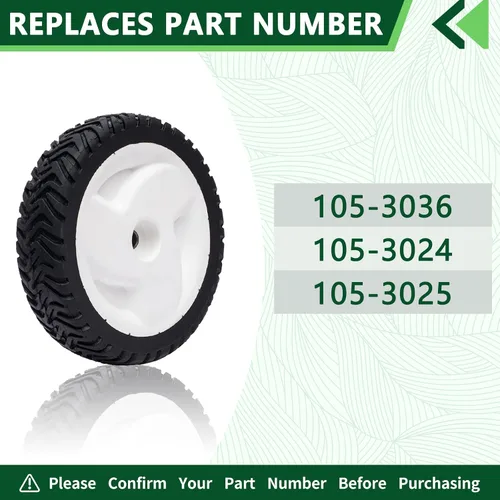 Vista 4 de 105-3036 - Conjunto de engranaje de rueda de 8 pulgadas, rueda trasera para Toro 20041 20066 20017 20068 20073 Toro 22 pulgadas Reciclador