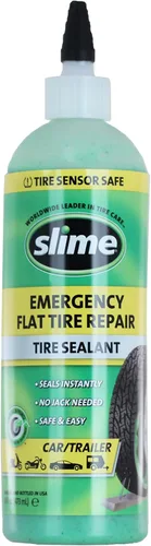 Vista 7 de Slime Kit de reparación de neumáticos de emergencia con sellador y bomba de inflado de neumáticos