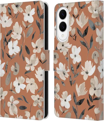 Vista 177 de Head Case Designs Officially Licensed Ninola Ditsy Flowers Yellow Nature Bold Leather Wallet Case Compatible with Samsung Galaxy A07 4G