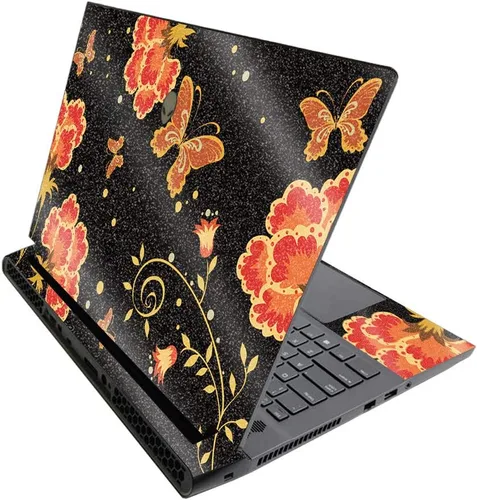 Vista 458 de MightySkins - Skin brillante con purpurina para Alienware M17 R3 (2020) y M17 R4 (2021) - Diversión de los años 90 Acabado duradero con purpurina