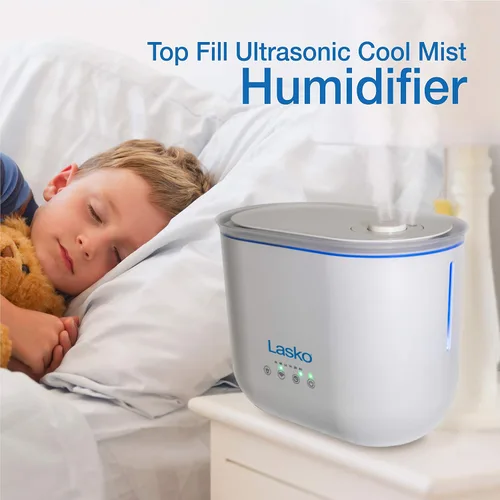 Vista 2 de Lasko Humidificador ultrasónico de llenado superior UH250