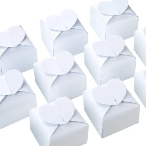 Vista 23 de AWELL Caja de dulces de regalo negra con puntos dorados a granel de 2 x 2 x 2 pulgadas con cinta para recuerdos de fiesta, puntos dorados, paquete