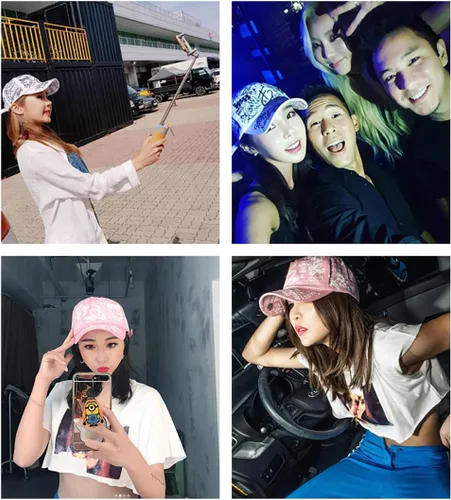 Vista 9 de Flipper Gorra de béisbol de algodón con diseño de graffiti Doodle para hombres y mujeres, sombrero Kpop con ala curva, ajustable