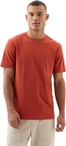 Vista 16 de Camiseta de cuello redondo Gap para hombre, mangas cortas, estilo casual Negro