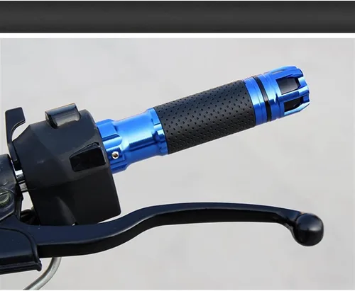 Vista 4 de Motocicleta 2020 CNC Aluminio 7/8 "Manija de motocicleta Agarres Barra de Manillar Moto Agarre para Yamaha MT09 MT10 Mt 07 09 10 Mt-07mt-09 Mt-10