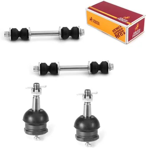 Vista 243 de Metrix Premium Chassis Parts - Juego de 4 piezas de articulación de rótula superior y barra estabilizadora delantera para Ford Ranger RWD 1998-2011