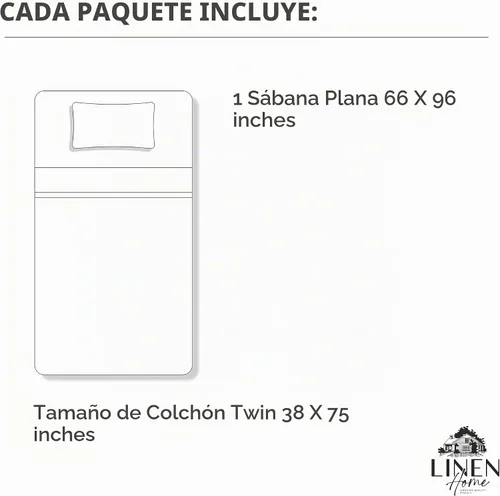 Vista 5 de Sábanas de 100% algodón percal, tamaño individual, 1 sábana encimera, ropa de cama fresca, resistente y transpirable, celeste Azul bebé