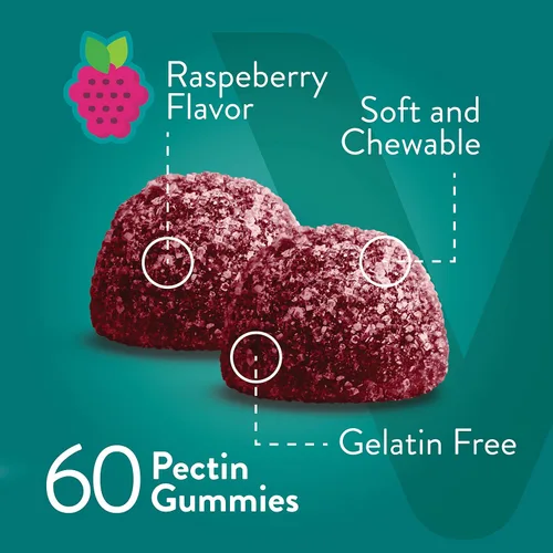 Vista 3 de Viteey Gomitas de biotina - 10,000 mcg - 60 unidades Gomitas de biotina para el crecimiento del cabello para la piel y las uñas, veganas, sin