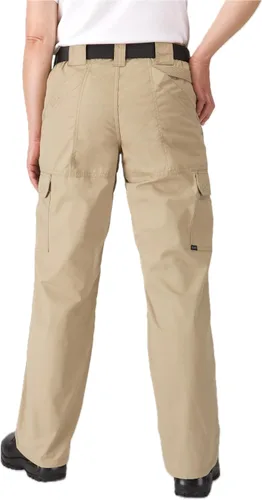 Vista 3 de 5.11 Tactical Taclite Pro Ripstop - Pantalones para mujer, construcción reforzada, 8 bolsillos, longitudes largas y regulares Caqui TDU