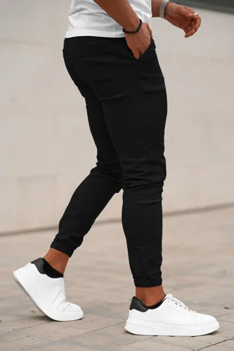 Vista 3 de GINGTTO Mens Joggers Pants Slim Fit Tapered Leg Hiking Outdoor Jogging Track Pants