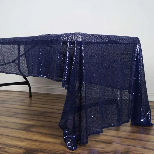 Vista 50 de Efavormart - Mantel redondo de lentejuelas brillantes de 120 pulgadas para banquetes de boda, fiesta, decoración del hogar