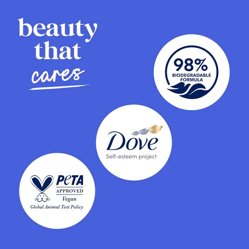 Vista 11 de Dove Gel de Ducha con Bomba 3 Unidades Humedad Profunda para 24 Horas de Humedad Suave como Loción, Hidratante Limpiador de Piel sin Sulfatos ni