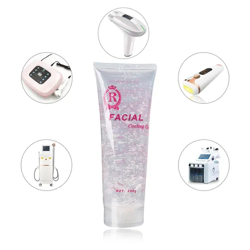 Vista 7 de Uso de gel de enfriamiento con dispositivo de depilación láser y máquina facial de radiofrecuencia RF para mujeres y hombres 300ML
