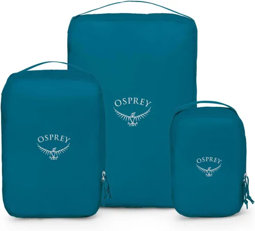 Vista 6 de Osprey Cubo de embalaje de viaje ultraligero, Limón, pequeño