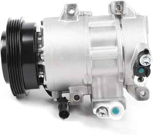 Vista 4 de Compresor de CA y embrague de A/C CO 10980C para Kia Rio/Rio5 LX EX SX 1.6L 2006 2007 2008 2009 2010 2011, compresor de aire acondicionado