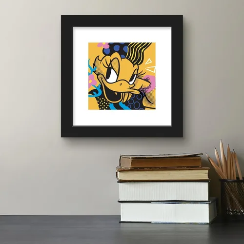 Vista 4 de Trends International Gallery Pops Disney Mickey and Friends - Póster de pared con diseño de pato de margaritas y margaritas, 12.00 x 12.00 pulgadas