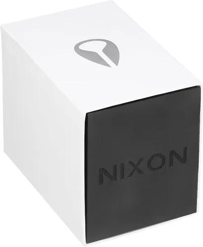 Vista 3 de Nixon Reloj Kensington de acero inoxidable con correa de cuero para mujer