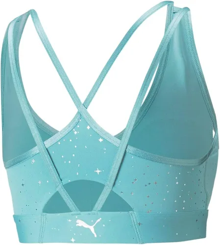 Vista 4 de PUMA - Brasier deportivo sin costuras para mujer