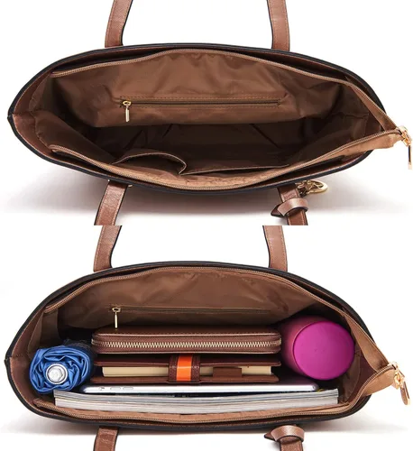 Vista 5 de Soperwillton - Juego de bolsas para mujer a la moda, 5