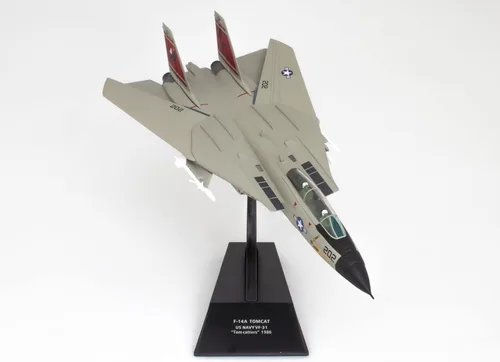 Vista 9 de Avión de combate militar 1/100 F-14A TOMCAT US NAVY VF-31 "Tom Catters" 1986 - CP14