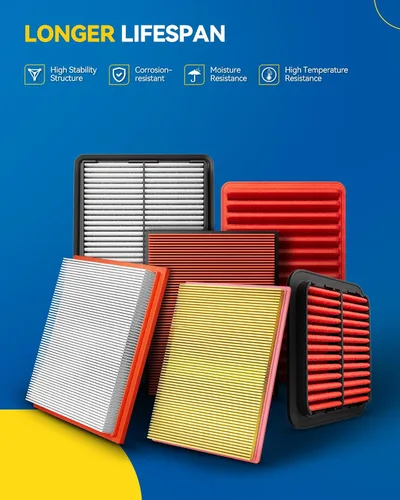 Vista 5 de PHILTOP Filtro de aire del motor CA7421 de repuesto para Chevrolet Astro, Blazer, Camaro, S10 y GMC Jimmy, Safari, Sonoma & Isuzu Hombre y Pontiac