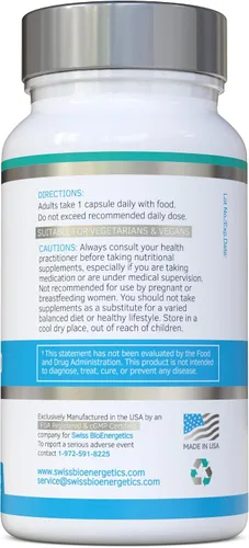 Vista 5 de Co Enzyme Q10 CoQ10 300mg 60 Cápsulas - Forma Trans Fermentada Naturalmente Superior