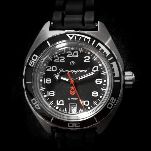 Vista 3 de Vostok Komandirskie 650541 GMT Reloj mecánico automático de buceo automático