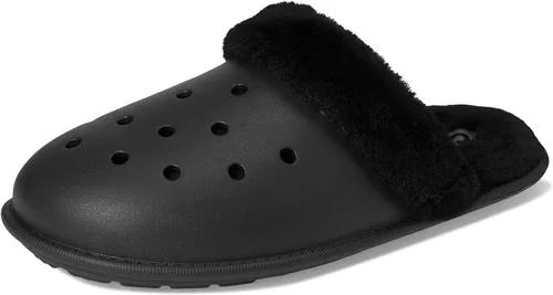 Vista 12 de Crocs - Pantuflas unisex para adultos, clásicas con forro, de pelo mullido