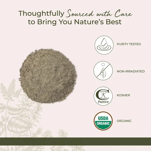 Vista 4 de Starwest Botanicals Pimienta orgánica negra molida media, bolsa de 1 libra